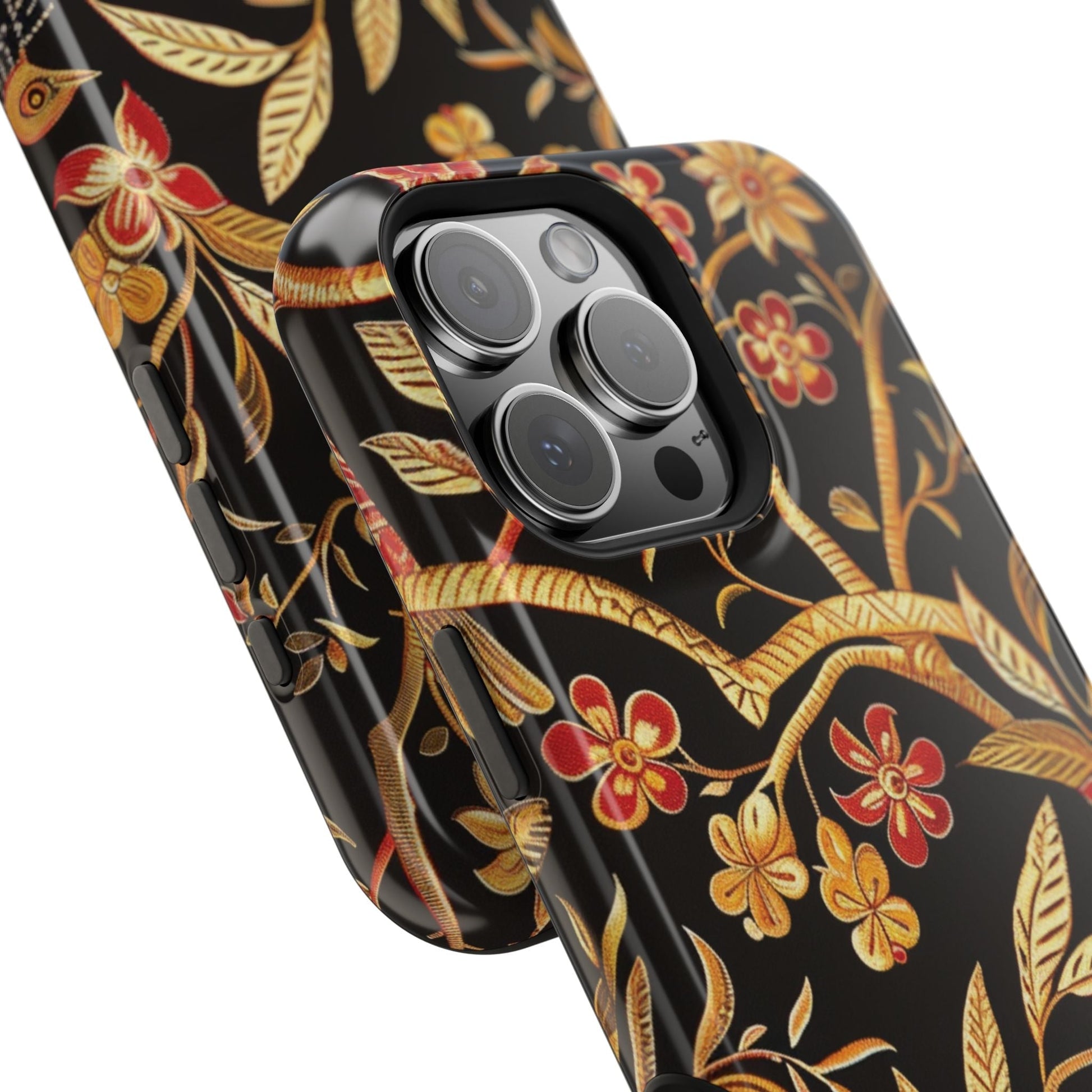 Floral Gold Vine Phone Case — Magnetic Impact - Resistant Case - DIGITAL X