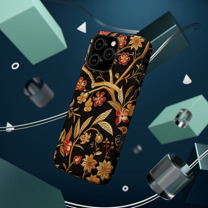 Floral Gold Vine Phone Case — Magnetic Impact - Resistant Case - DIGITAL X