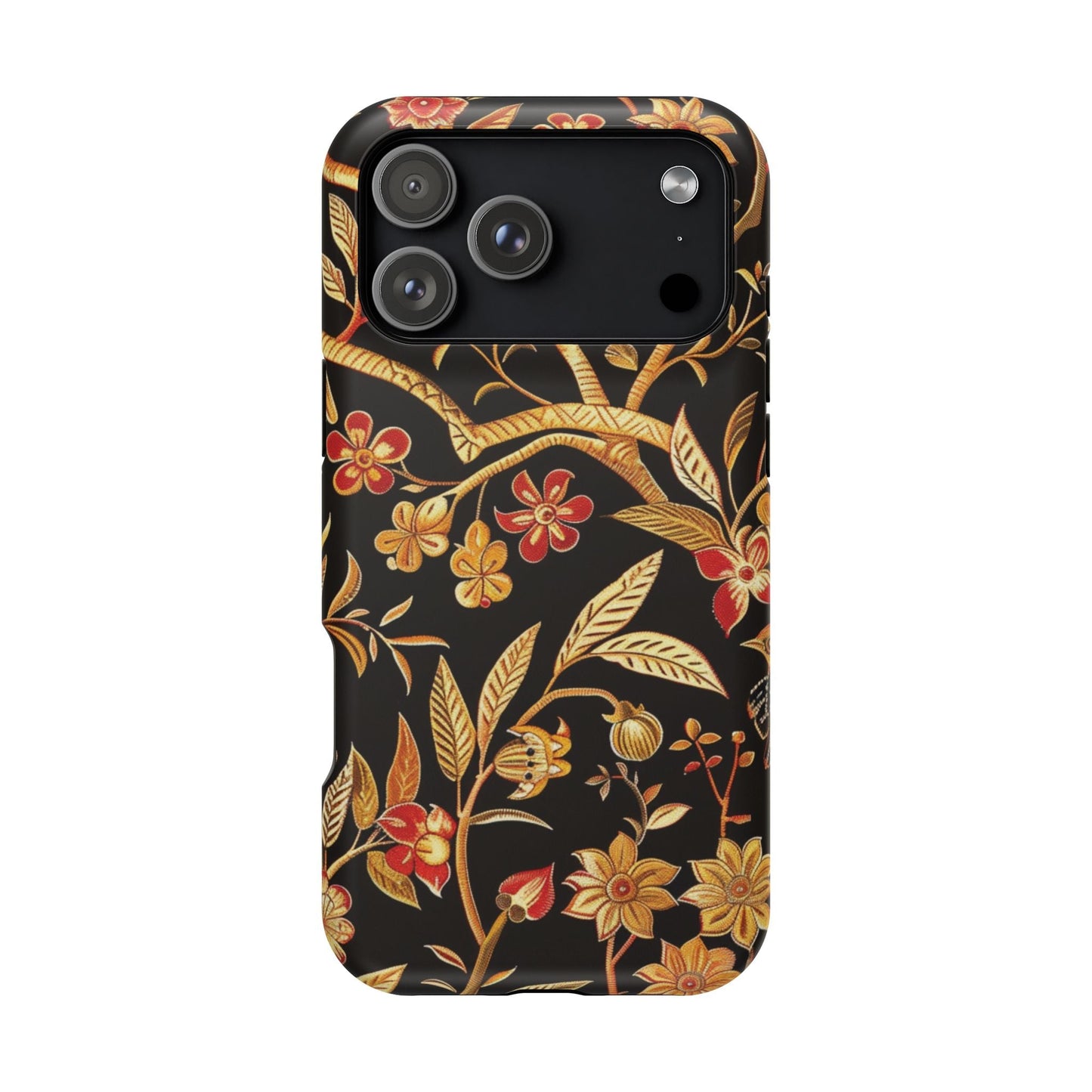 Floral Gold Vine Phone Case — Magnetic Impact - Resistant Case - DIGITAL X
