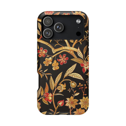 Floral Gold Vine Phone Case — Magnetic Impact - Resistant Case - DIGITAL X