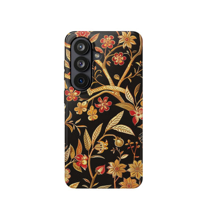 Floral Gold Vine Phone Case — Magnetic Impact - Resistant Case - DIGITAL X