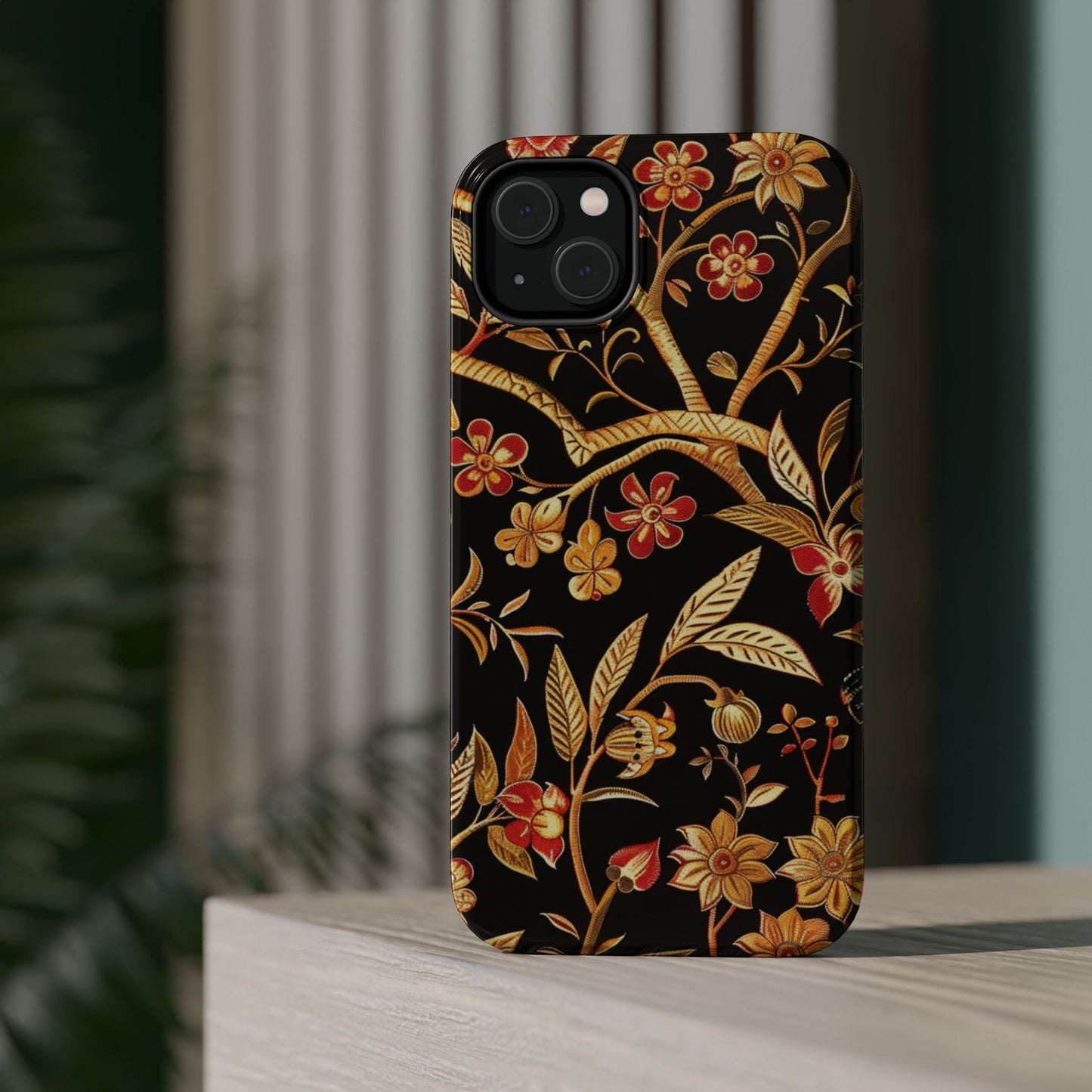 Floral Gold Vine Phone Case — Magnetic Impact - Resistant Case - DIGITAL X