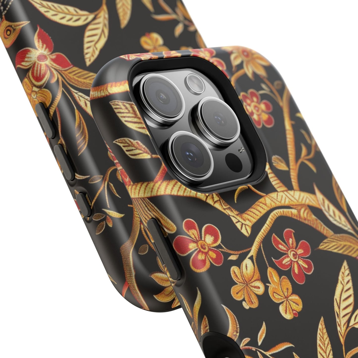 Floral Gold Vine Phone Case — Magnetic Impact - Resistant Case - DIGITAL X