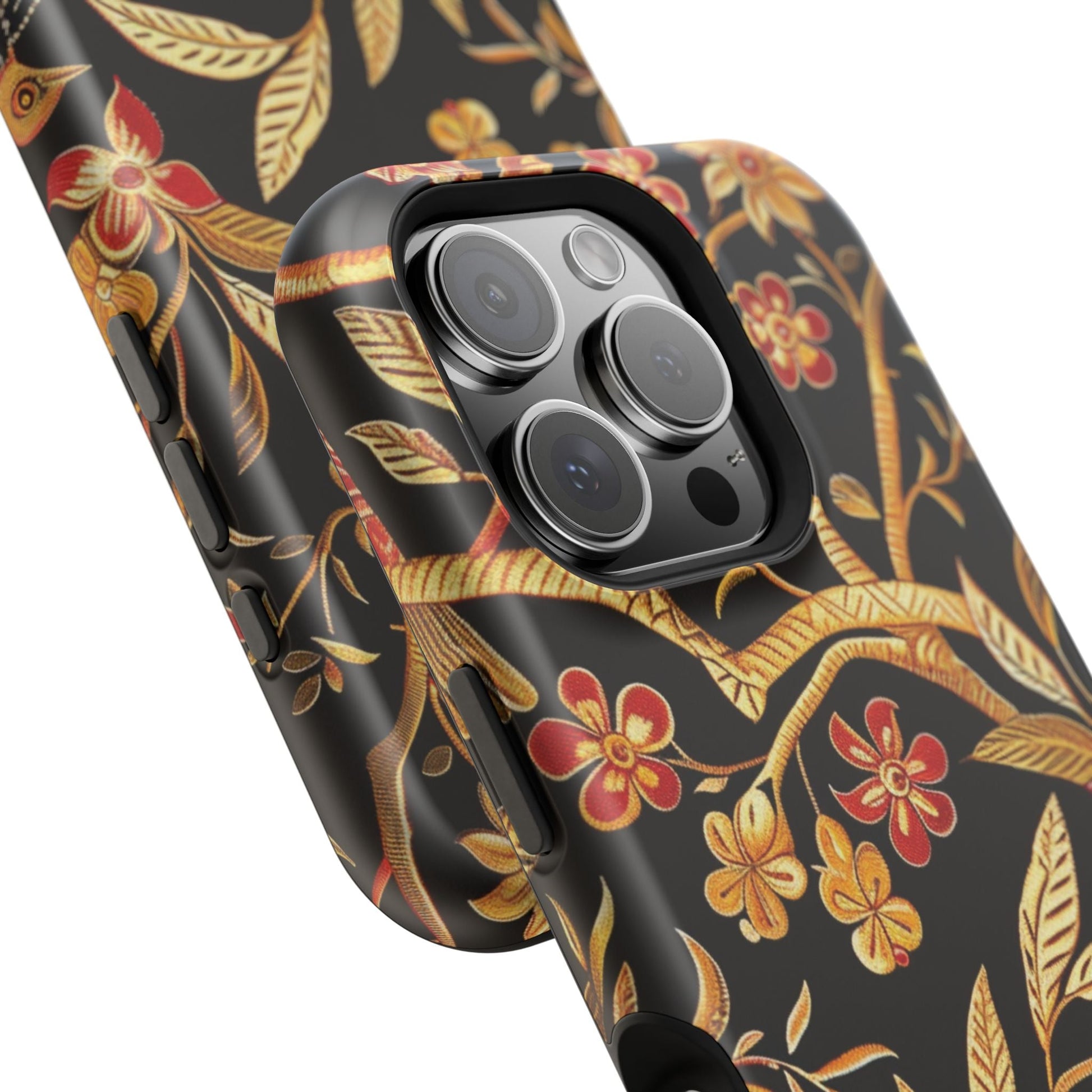 Floral Gold Vine Phone Case — Magnetic Impact - Resistant Case - DIGITAL X
