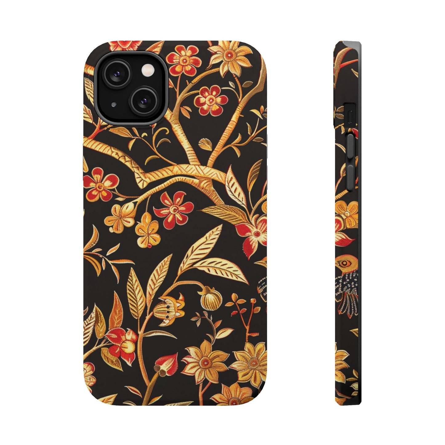 Floral Gold Vine Phone Case — Magnetic Impact - Resistant Case - DIGITAL X