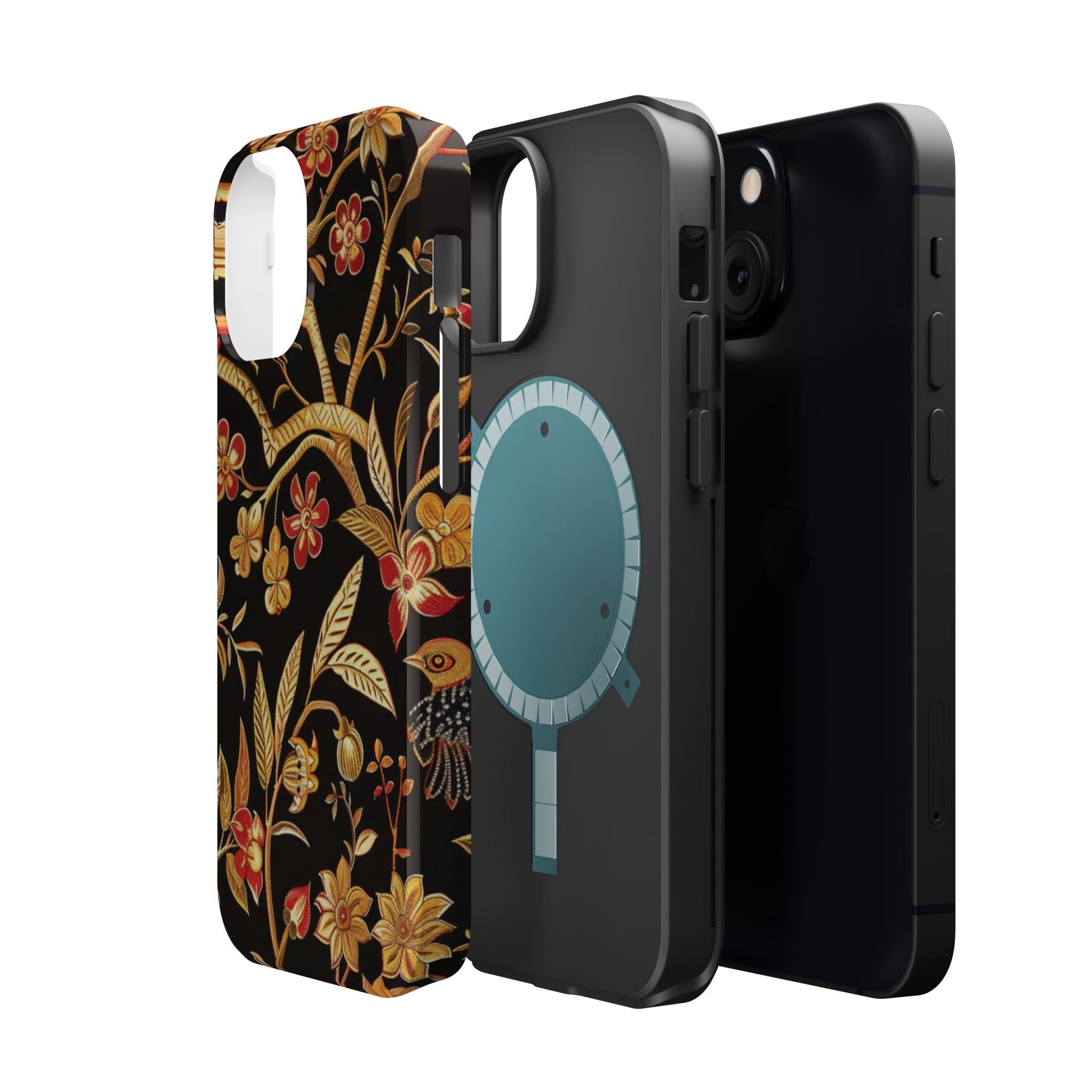 Floral Gold Vine Phone Case — Magnetic Impact - Resistant Case - DIGITAL X