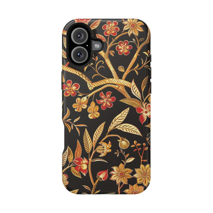 Floral Gold Vine Phone Case — Magnetic Impact - Resistant Case - DIGITAL X