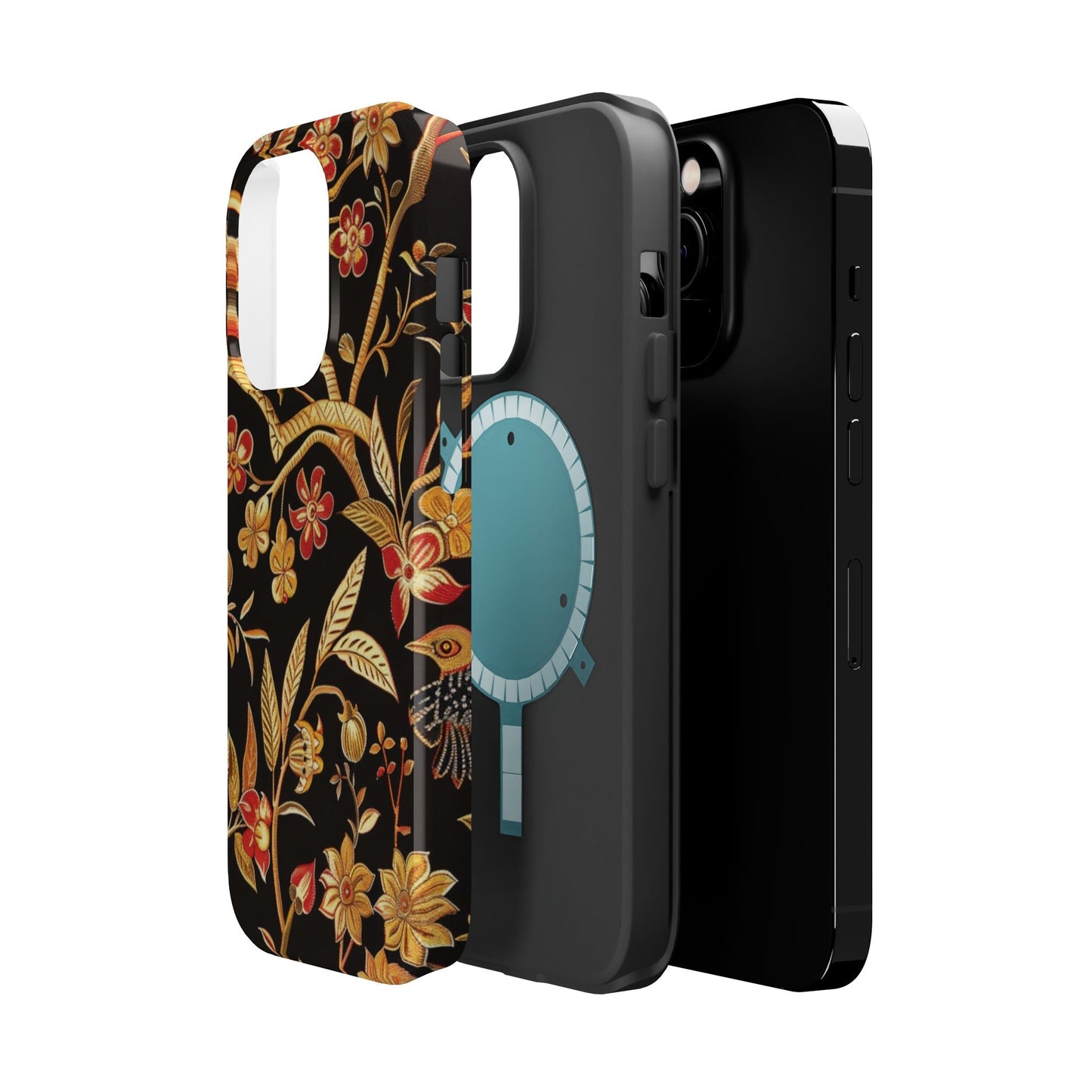 Floral Gold Vine Phone Case — Magnetic Impact - Resistant Case - DIGITAL X