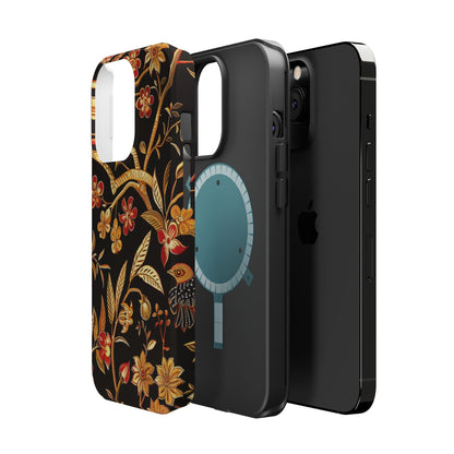 Floral Gold Vine Phone Case — Magnetic Impact - Resistant Case - DIGITAL X