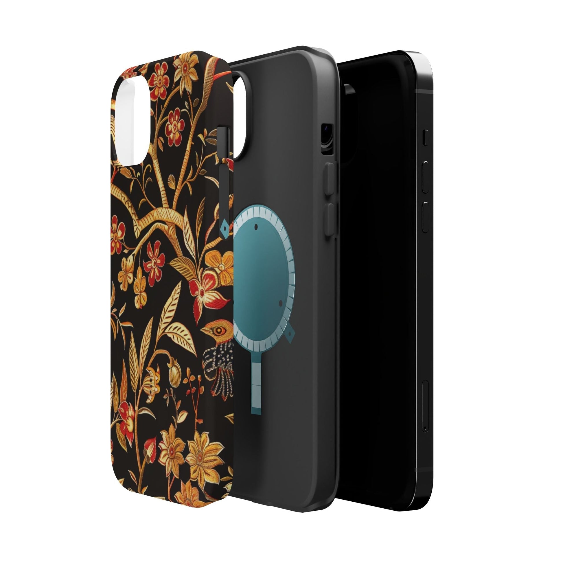 Floral Gold Vine Phone Case — Magnetic Impact - Resistant Case - DIGITAL X