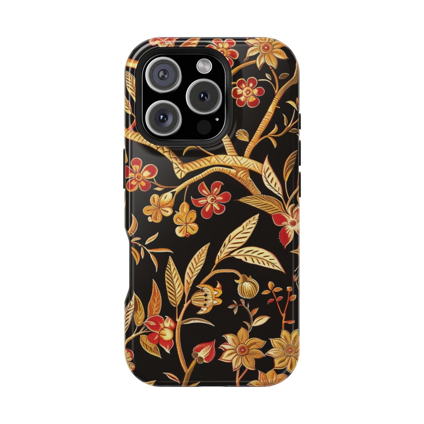 Floral Gold Vine Phone Case — Magnetic Impact - Resistant Case - DIGITAL X