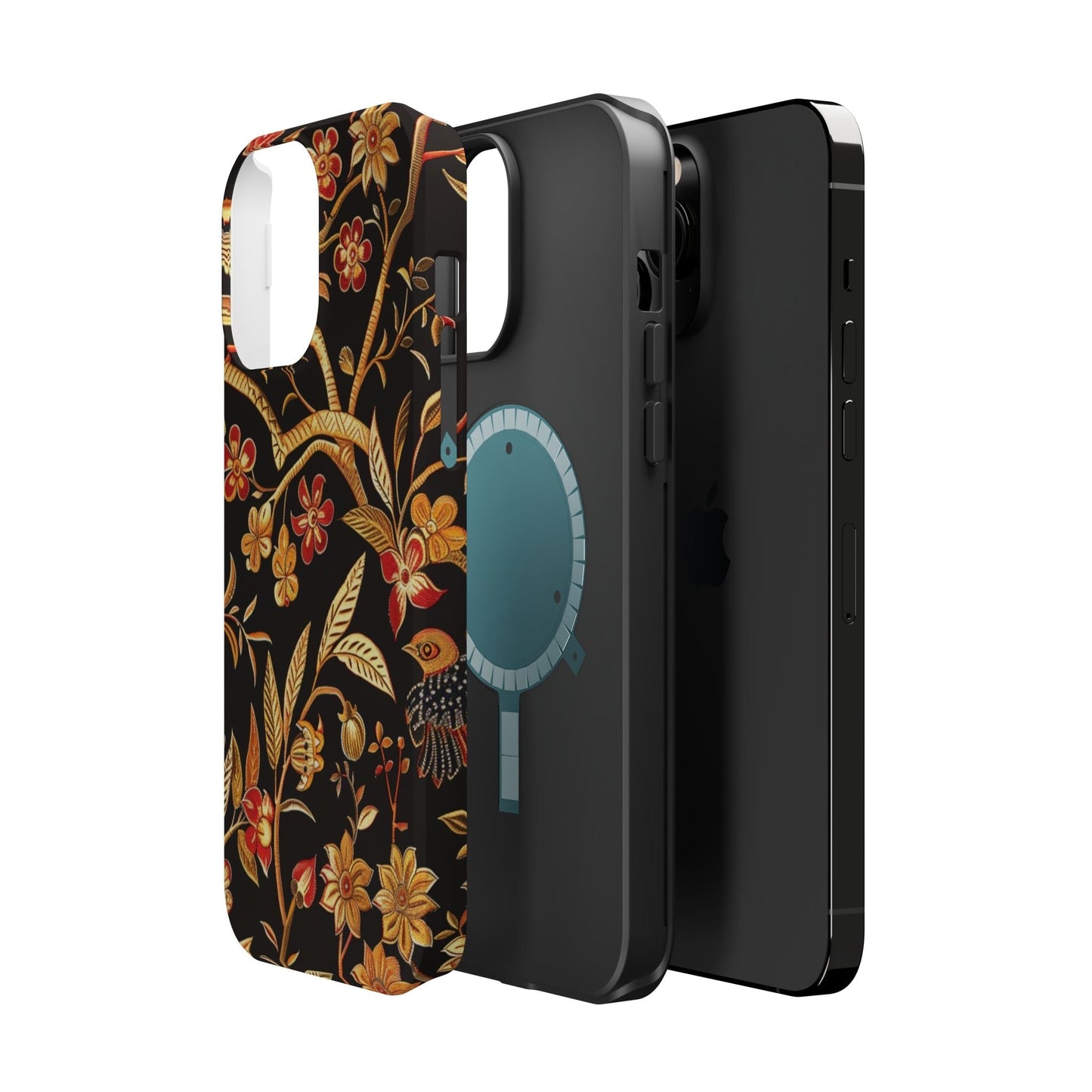Floral Gold Vine Phone Case — Magnetic Impact - Resistant Case - DIGITAL X