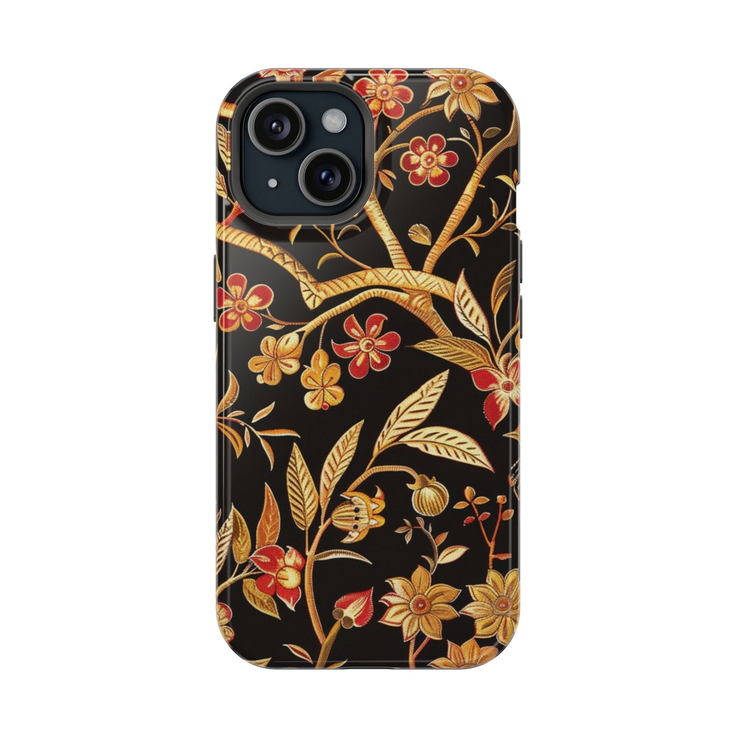 Floral Gold Vine Phone Case — Magnetic Impact - Resistant Case - DIGITAL X