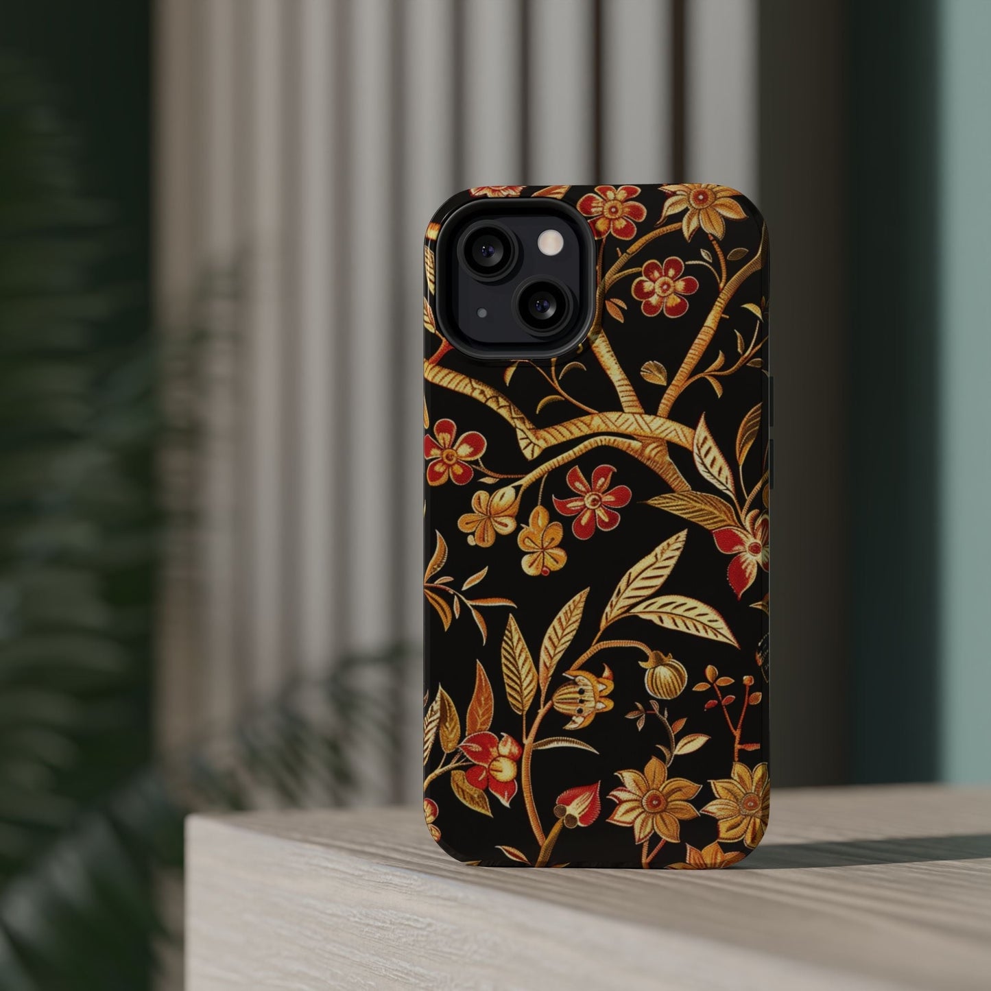 Floral Gold Vine Phone Case — Magnetic Impact - Resistant Case - DIGITAL X