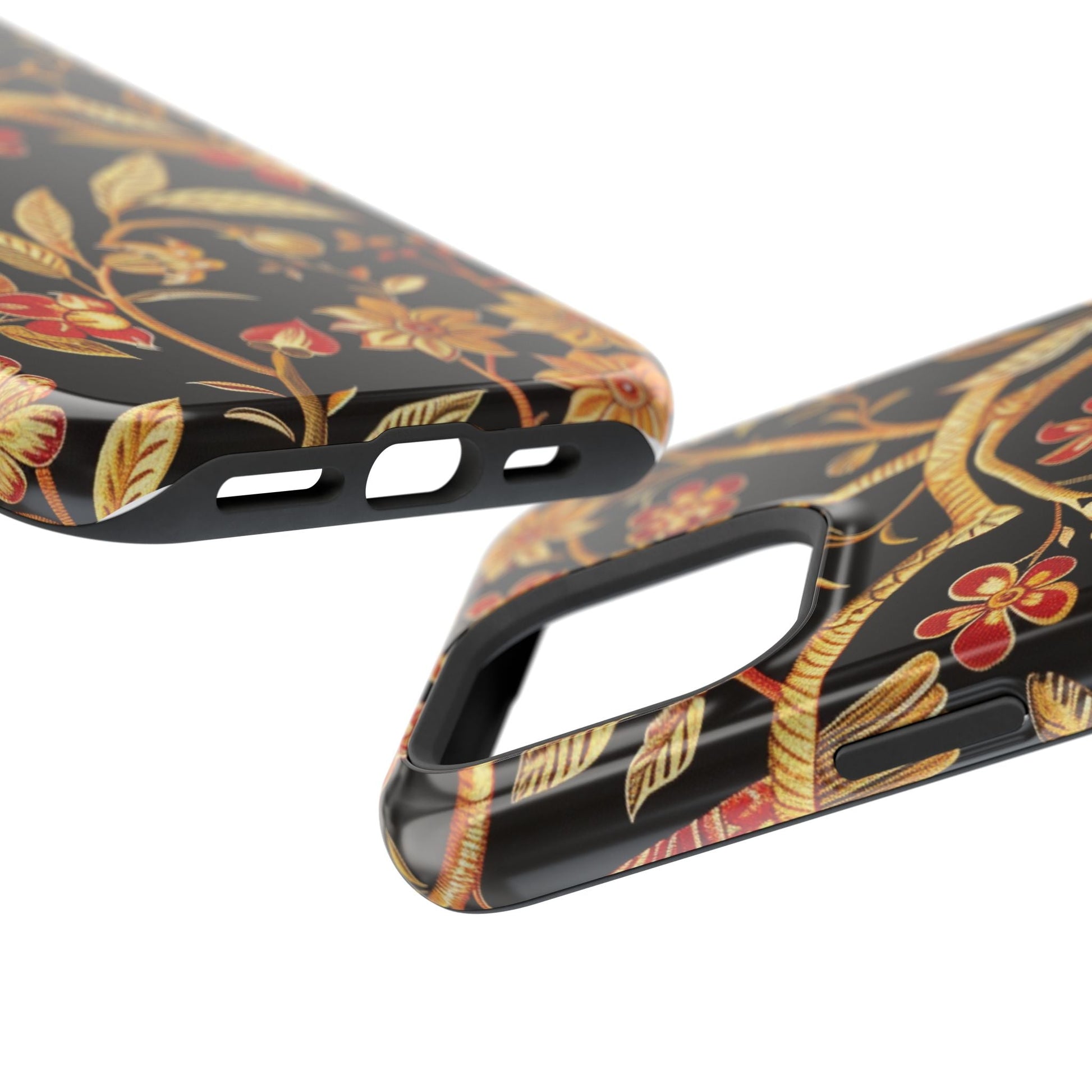 Floral Gold Vine Phone Case — Magnetic Impact - Resistant Case - DIGITAL X
