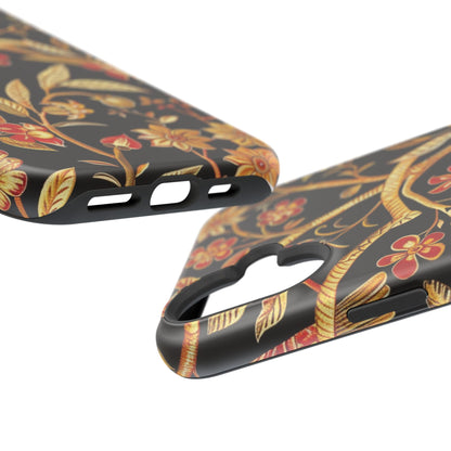 Floral Gold Vine Phone Case — Magnetic Impact - Resistant Case - DIGITAL X