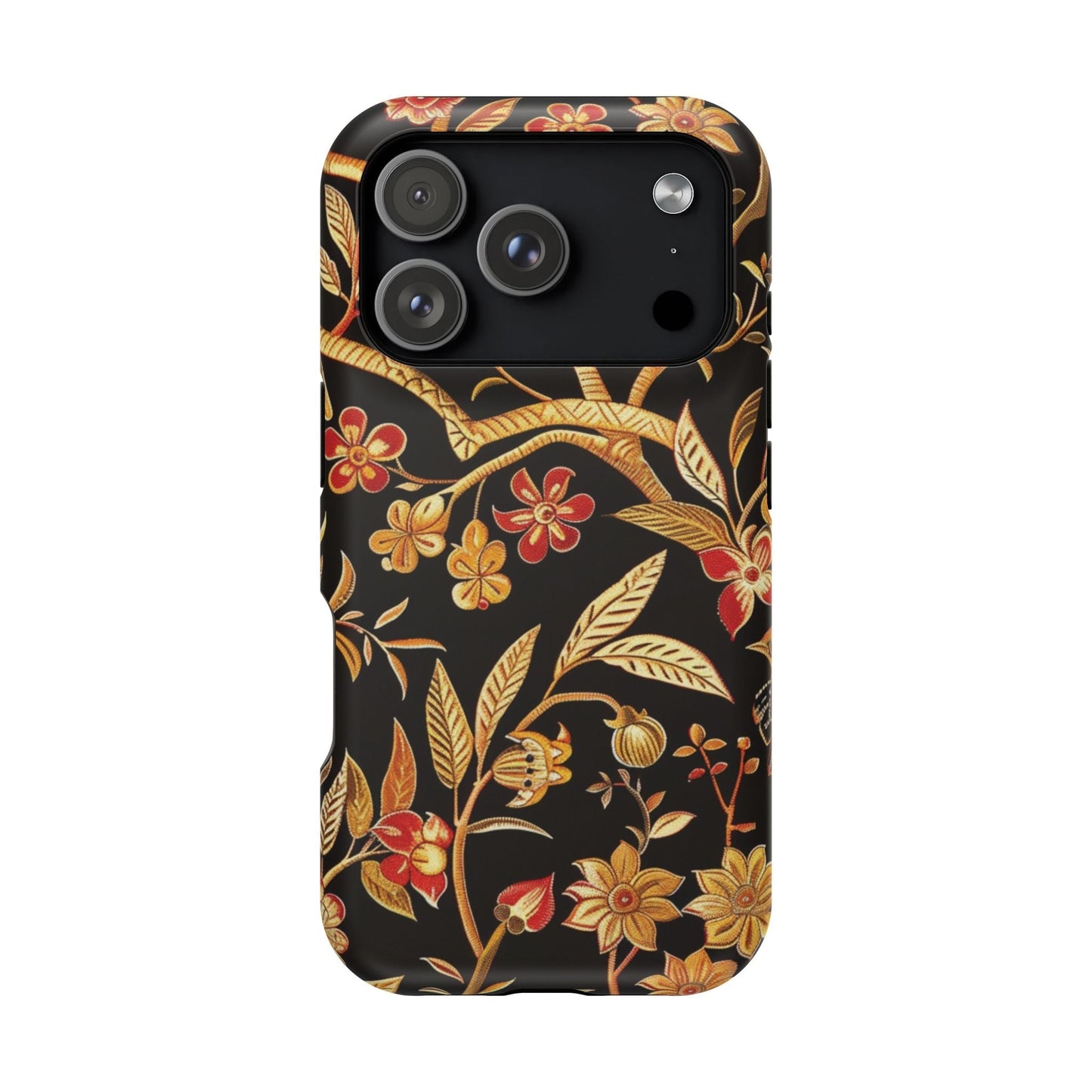 Floral Gold Vine Phone Case — Magnetic Impact - Resistant Case - DIGITAL X