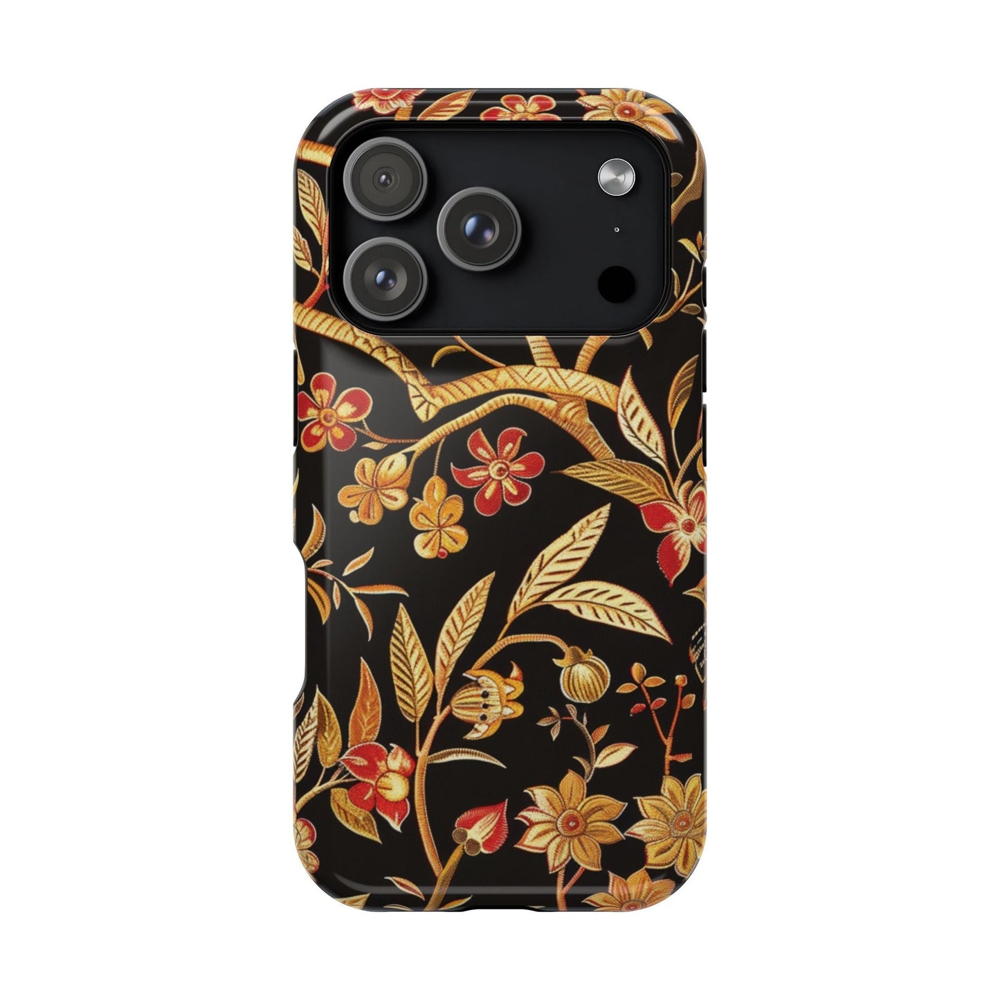 Floral Gold Vine Phone Case — Magnetic Impact - Resistant Case - DIGITAL X