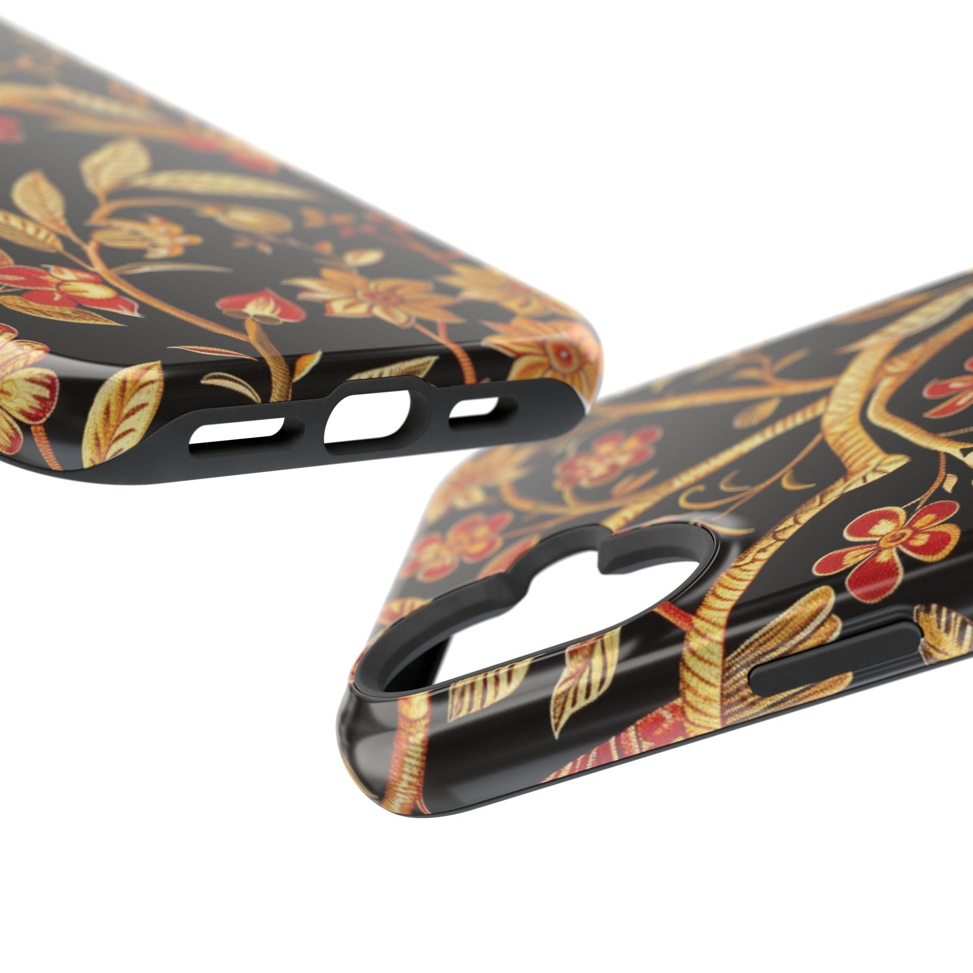 Floral Gold Vine Phone Case — Magnetic Impact - Resistant Case - DIGITAL X