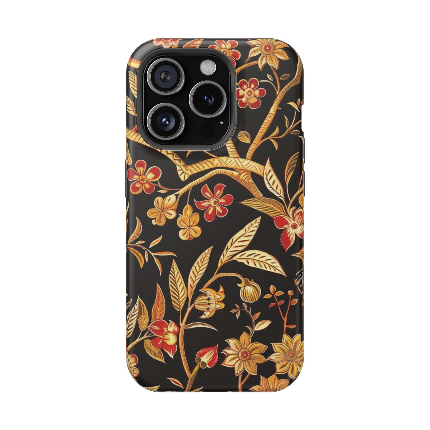 Floral Gold Vine Phone Case — Magnetic Impact - Resistant Case - DIGITAL X