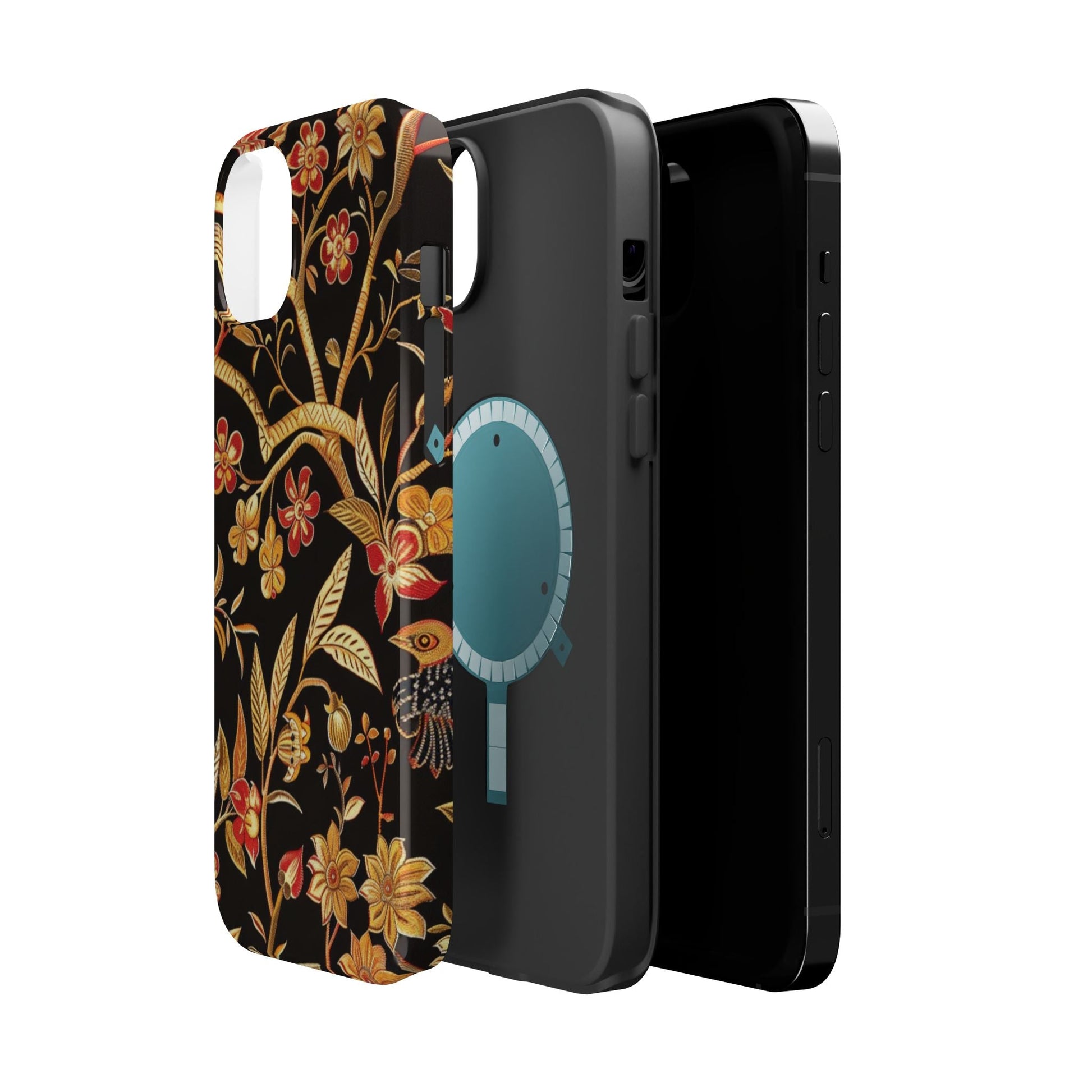 Floral Gold Vine Phone Case — Magnetic Impact - Resistant Case - DIGITAL X