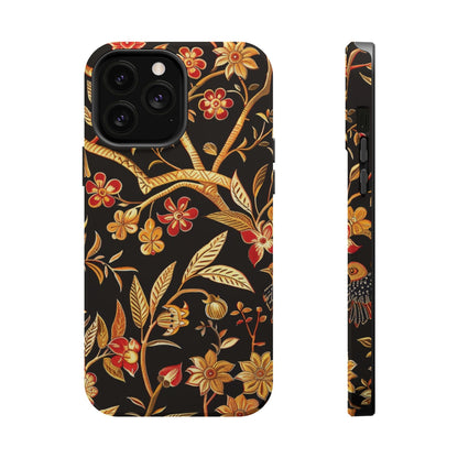 Floral Gold Vine Phone Case — Magnetic Impact - Resistant Case - DIGITAL X