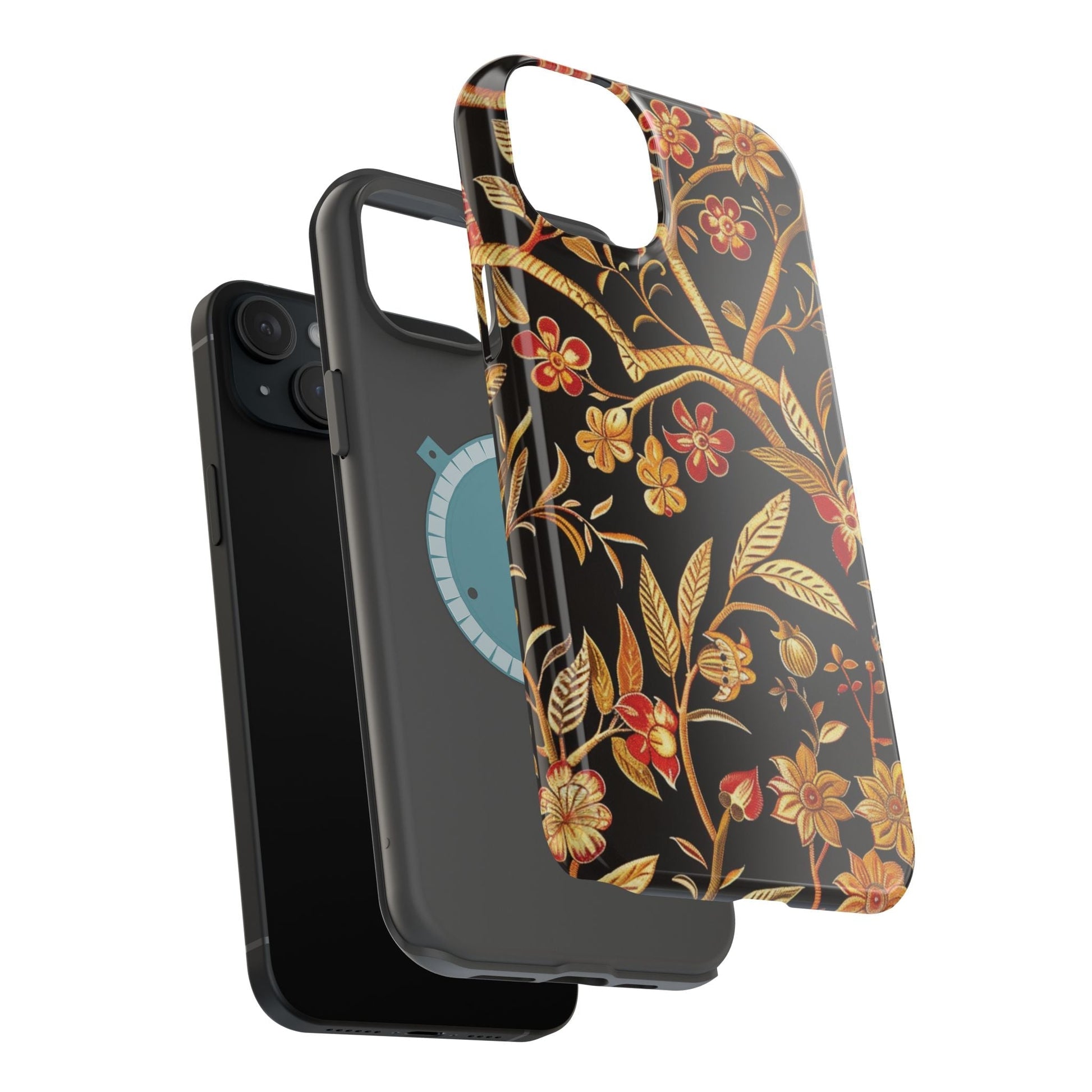 Floral Gold Vine Phone Case — Magnetic Impact - Resistant Case - DIGITAL X