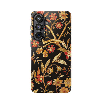 Floral Gold Vine Phone Case — Magnetic Impact - Resistant Case - DIGITAL X