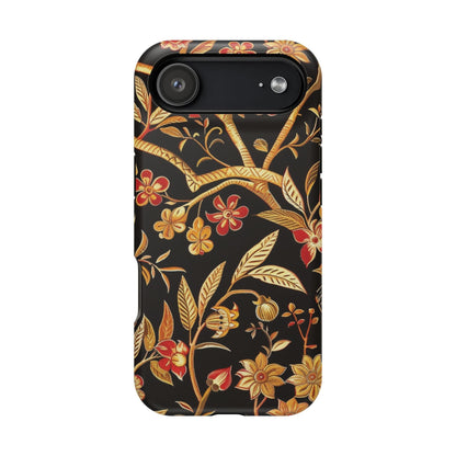 Floral Gold Vine Phone Case — Magnetic Impact - Resistant Case - DIGITAL X