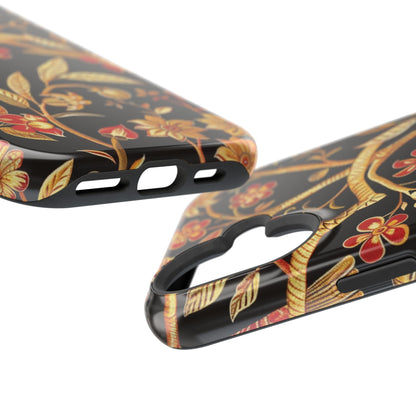 Floral Gold Vine Phone Case — Magnetic Impact - Resistant Case - DIGITAL X