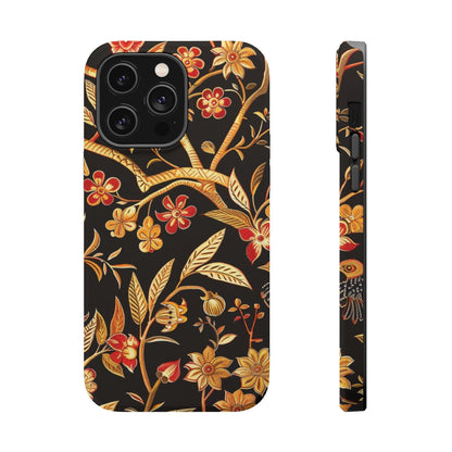 Floral Gold Vine Phone Case — Magnetic Impact - Resistant Case - DIGITAL X