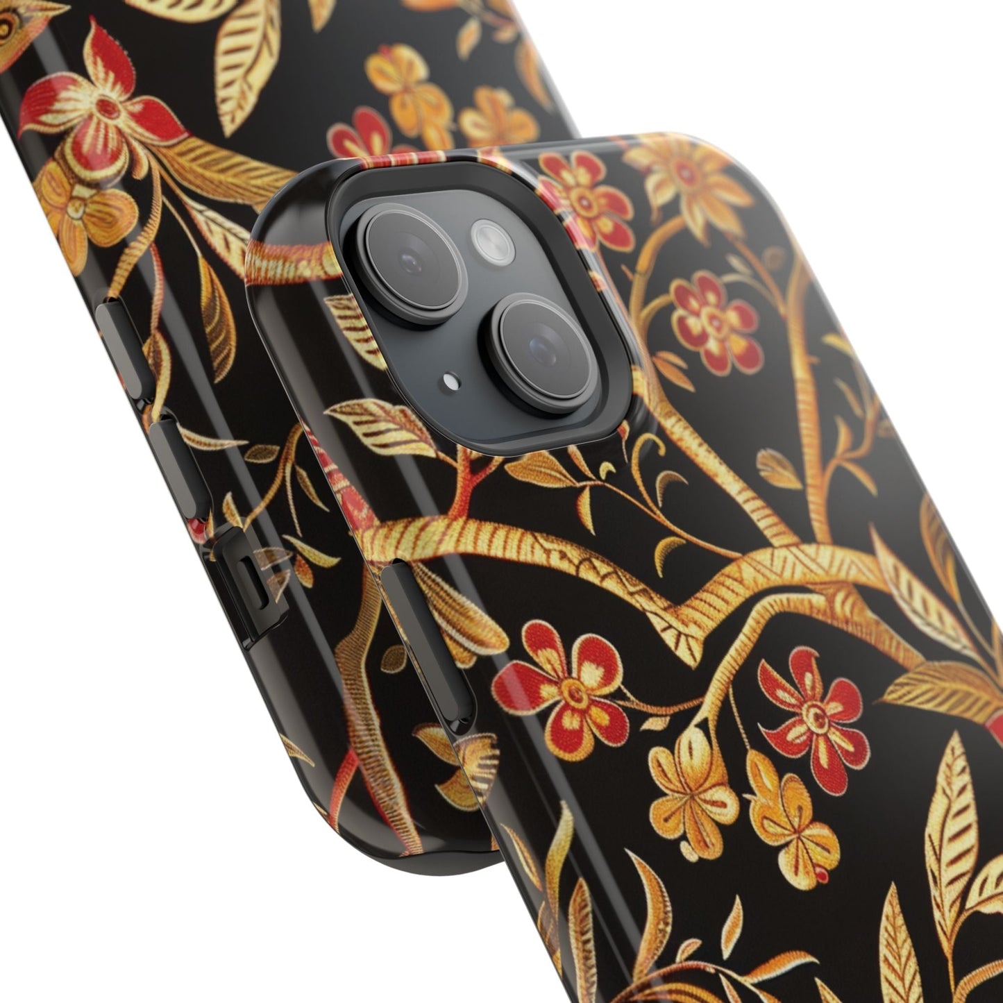 Floral Gold Vine Phone Case — Magnetic Impact - Resistant Case - DIGITAL X