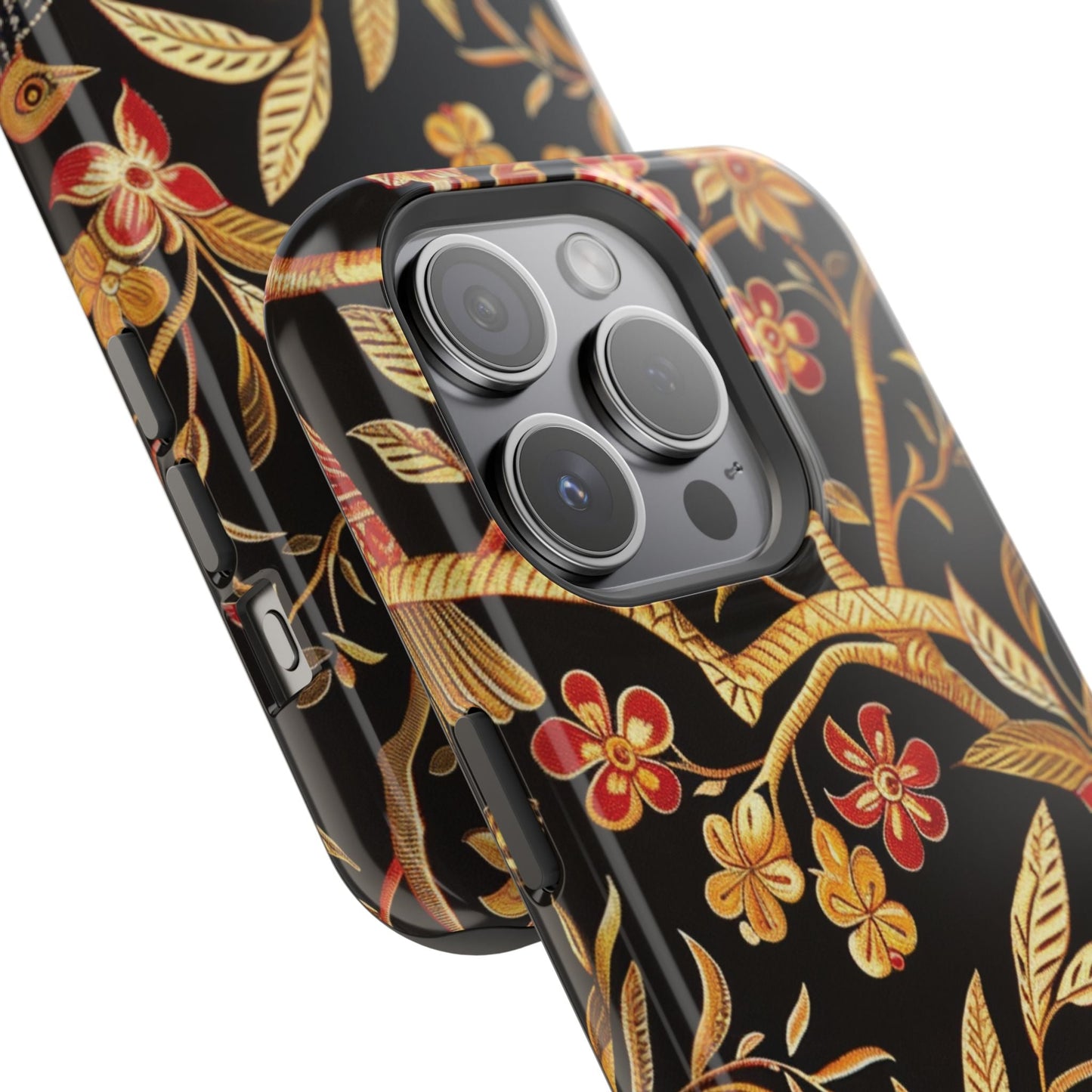 Floral Gold Vine Phone Case — Magnetic Impact - Resistant Case - DIGITAL X