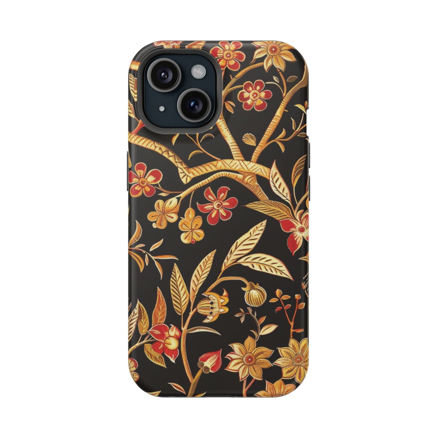 Floral Gold Vine Phone Case — Magnetic Impact - Resistant Case - DIGITAL X