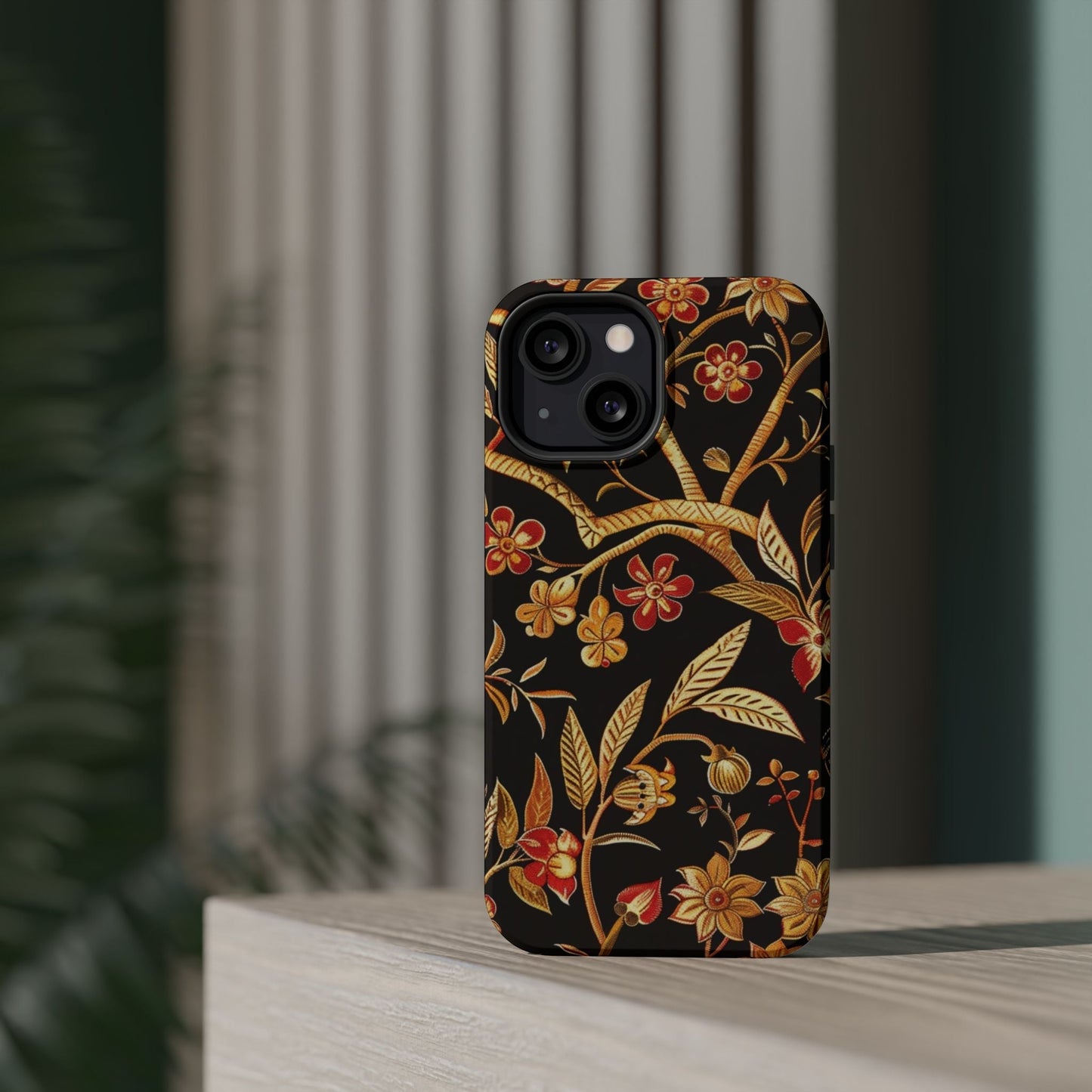Floral Gold Vine Phone Case — Magnetic Impact - Resistant Case - DIGITAL X