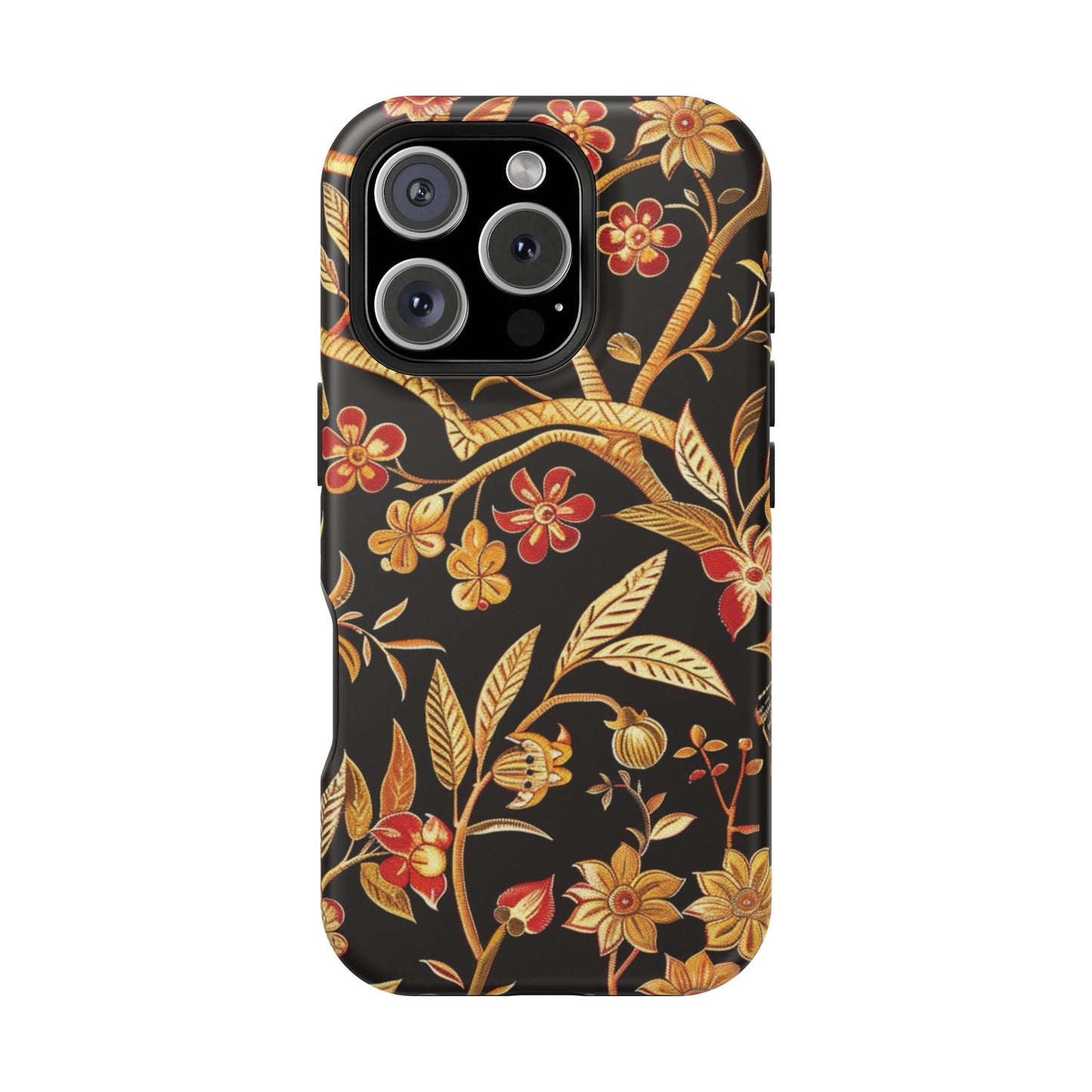 Floral Gold Vine Phone Case — Magnetic Impact - Resistant Case - DIGITAL X