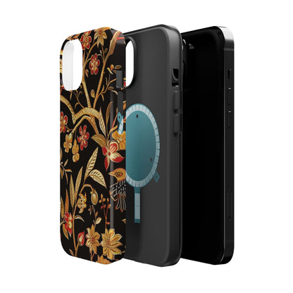 Floral Gold Vine Phone Case — Magnetic Impact - Resistant Case - DIGITAL X
