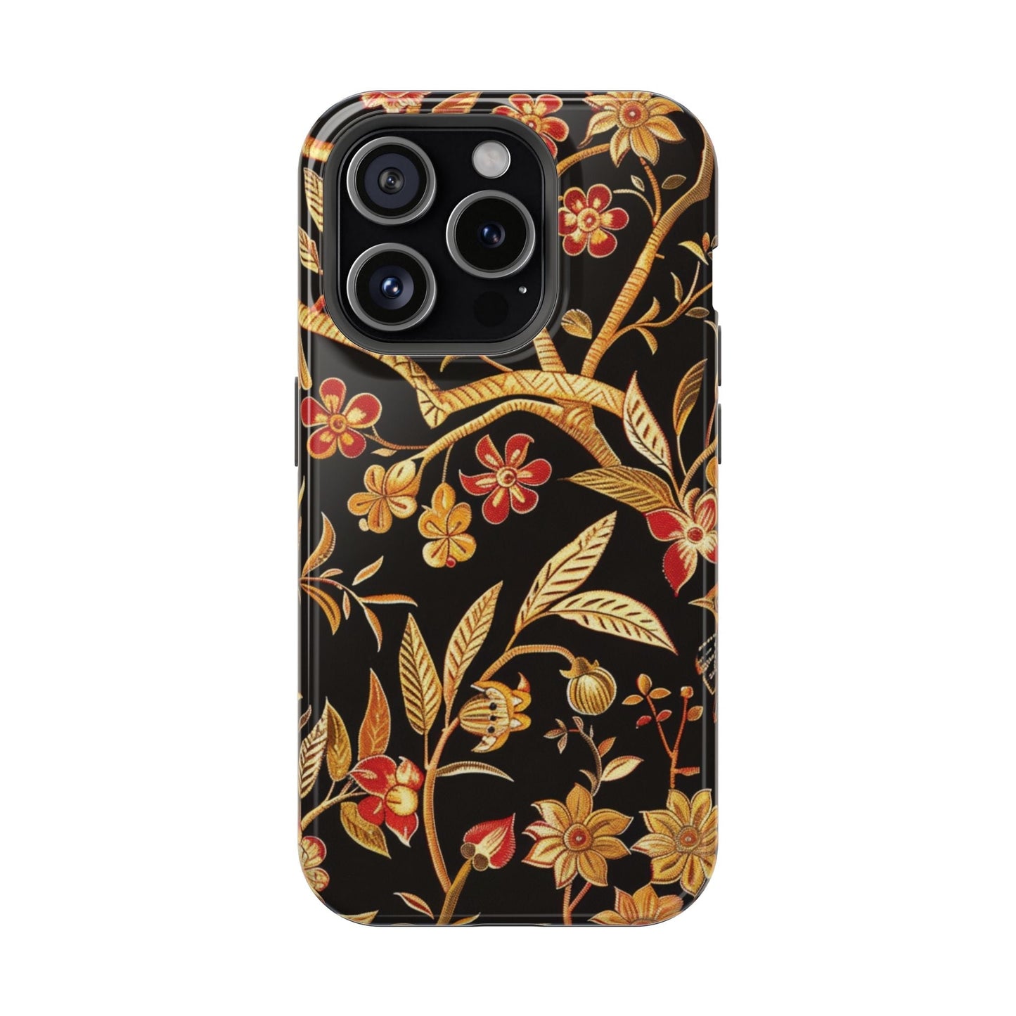 Floral Gold Vine Phone Case — Magnetic Impact - Resistant Case - DIGITAL X