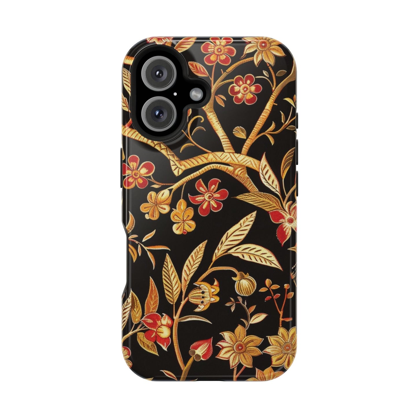 Floral Gold Vine Phone Case — Magnetic Impact - Resistant Case - DIGITAL X