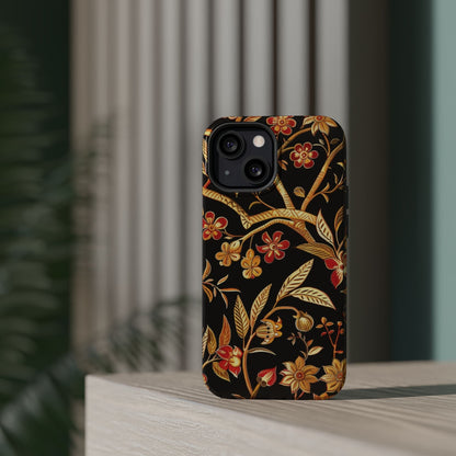 Floral Gold Vine Phone Case — Magnetic Impact - Resistant Case - DIGITAL X