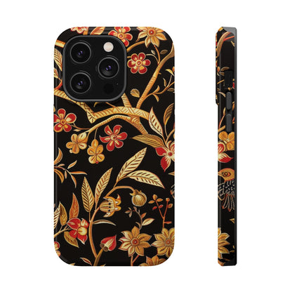 Floral Gold Vine Phone Case — Magnetic Impact - Resistant Case - DIGITAL X