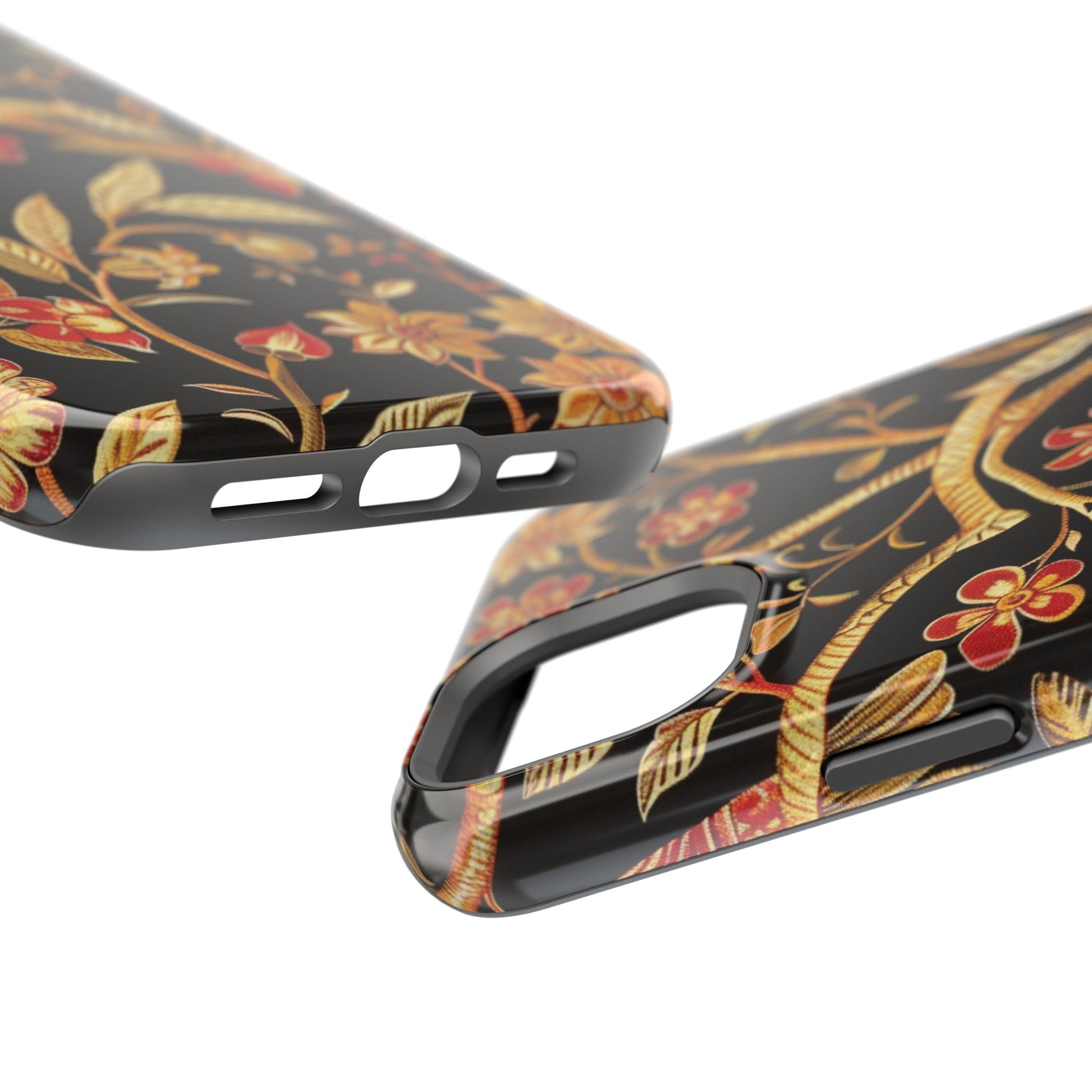 Floral Gold Vine Phone Case — Magnetic Impact - Resistant Case - DIGITAL X