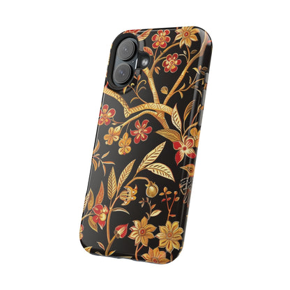 Floral Gold Vine Phone Case — Magnetic Impact - Resistant Case - DIGITAL X