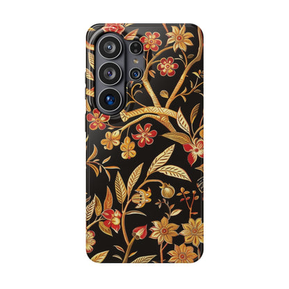 Floral Gold Vine Phone Case — Magnetic Impact - Resistant Case - DIGITAL X