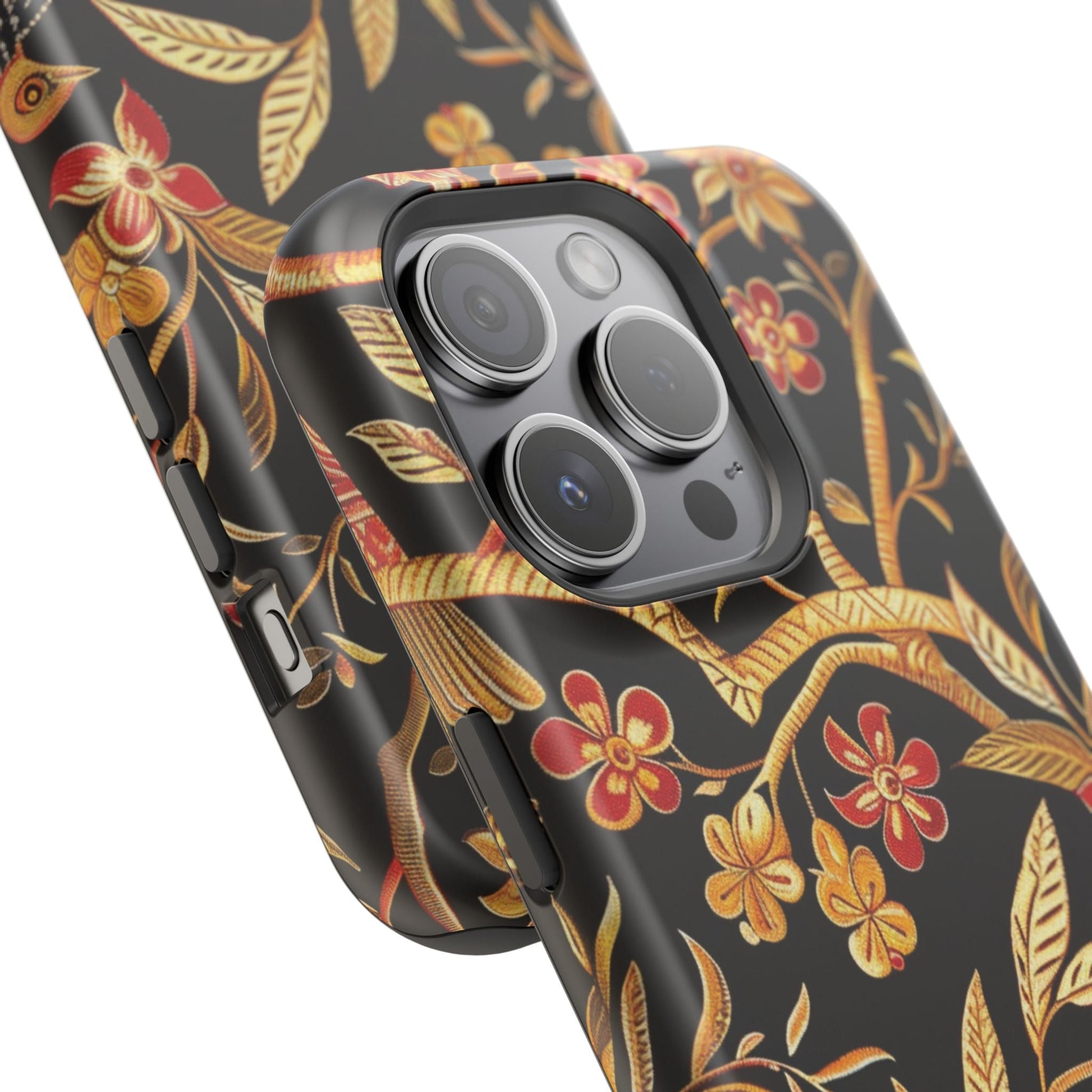 Floral Gold Vine Phone Case — Magnetic Impact - Resistant Case - DIGITAL X