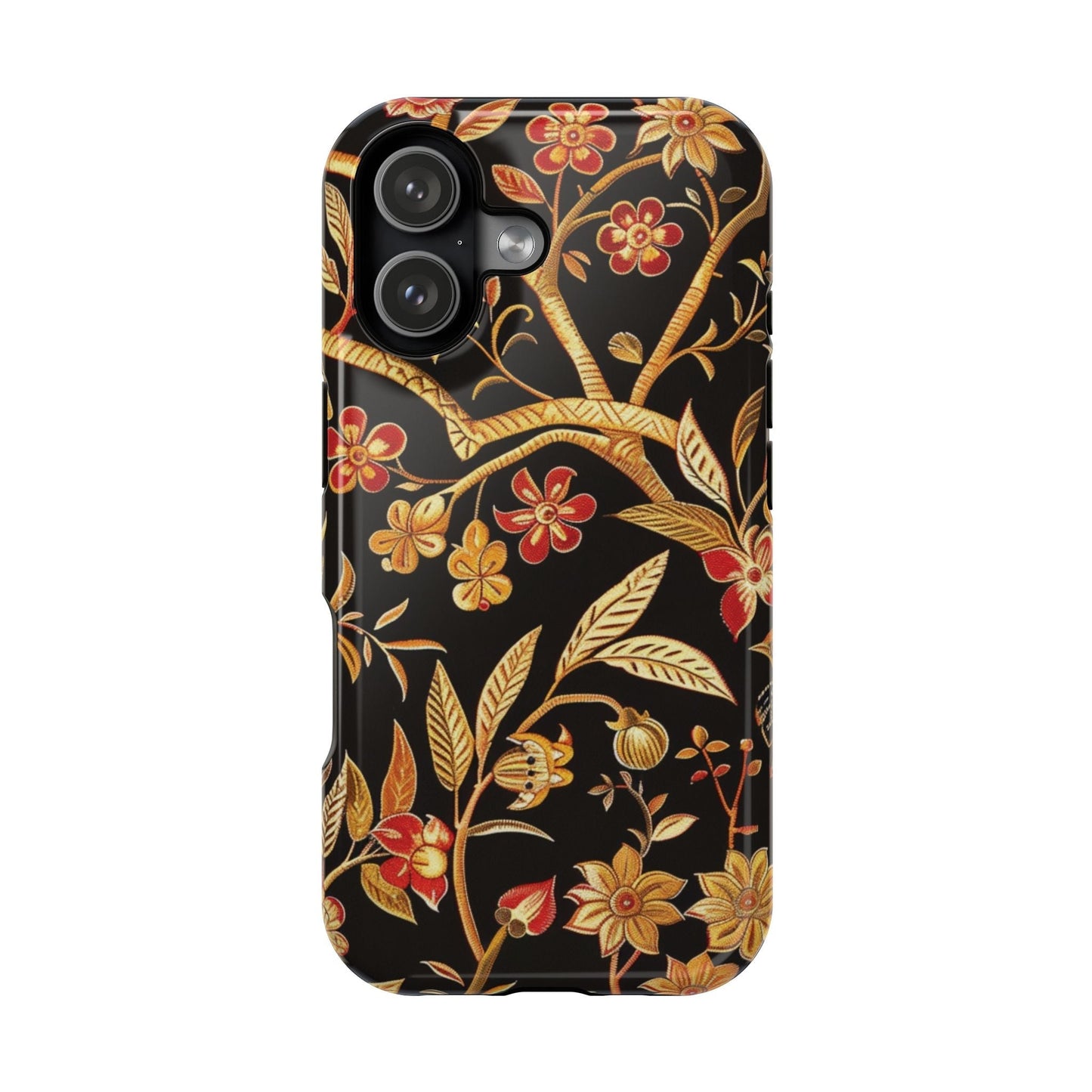 Floral Gold Vine Phone Case — Magnetic Impact - Resistant Case - DIGITAL X