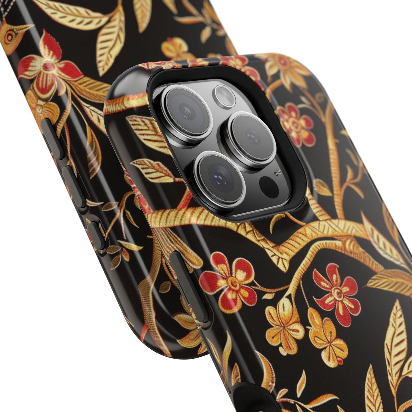 Floral Gold Vine Phone Case — Magnetic Impact - Resistant Case - DIGITAL X