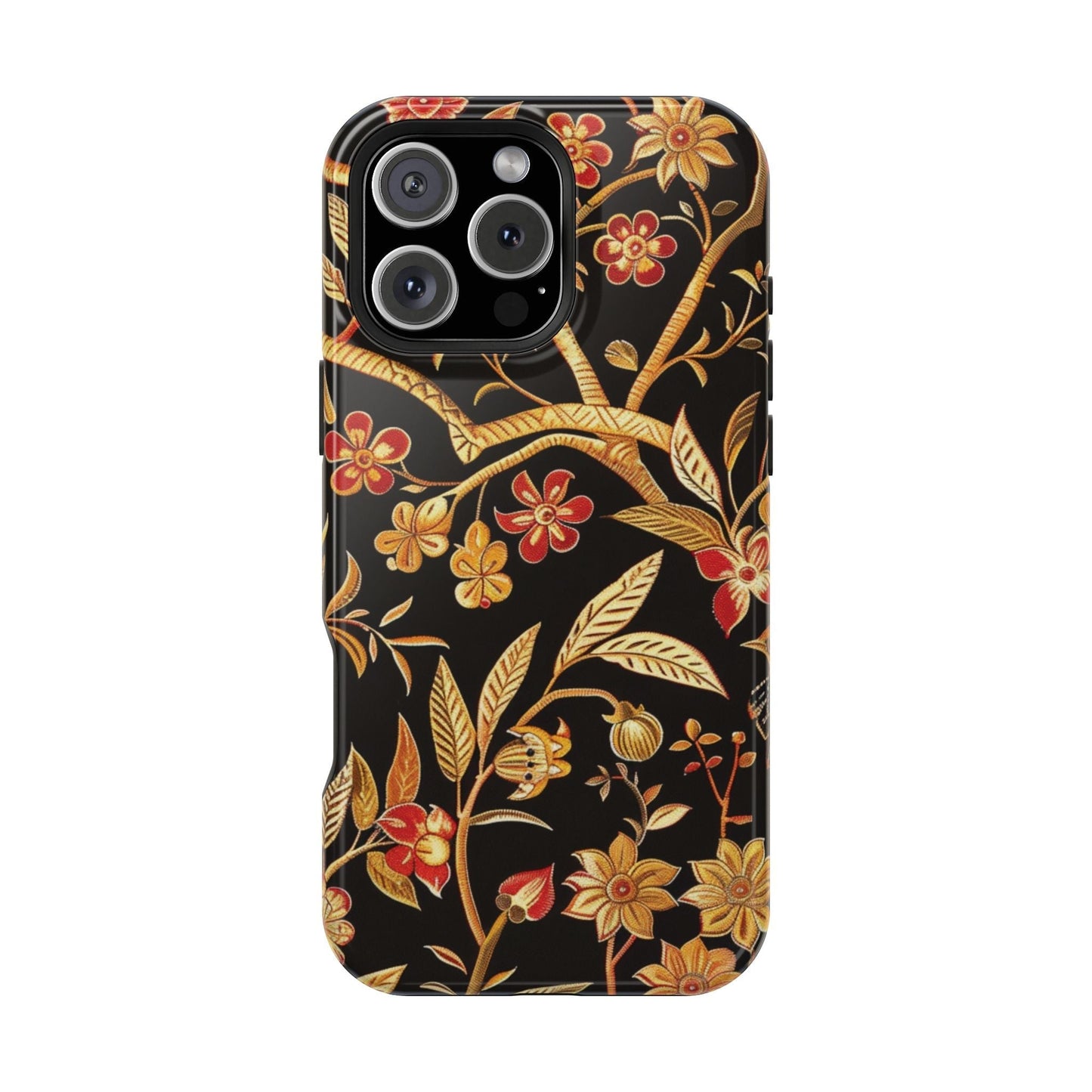 Floral Gold Vine Phone Case — Magnetic Impact - Resistant Case - DIGITAL X