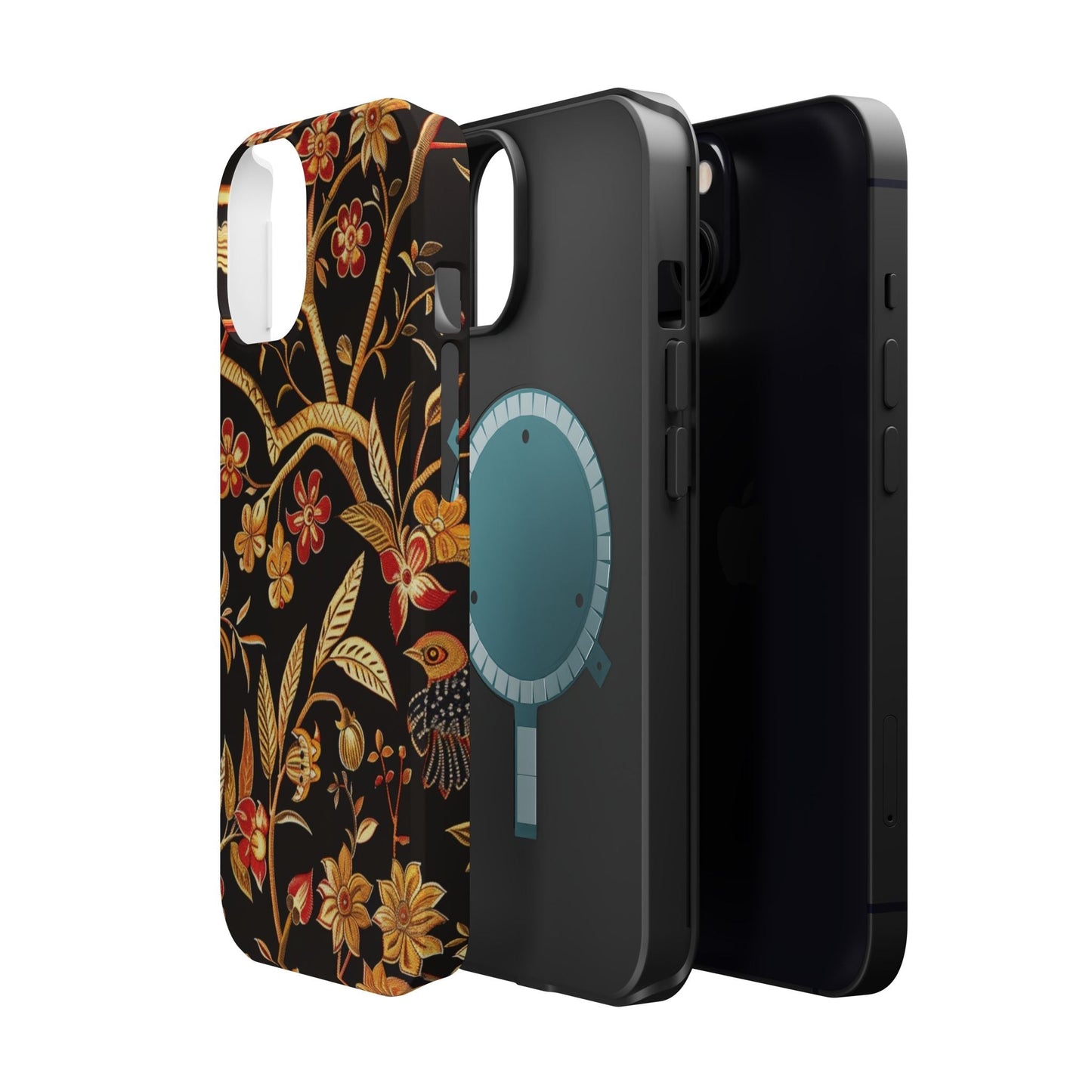 Floral Gold Vine Phone Case — Magnetic Impact - Resistant Case - DIGITAL X