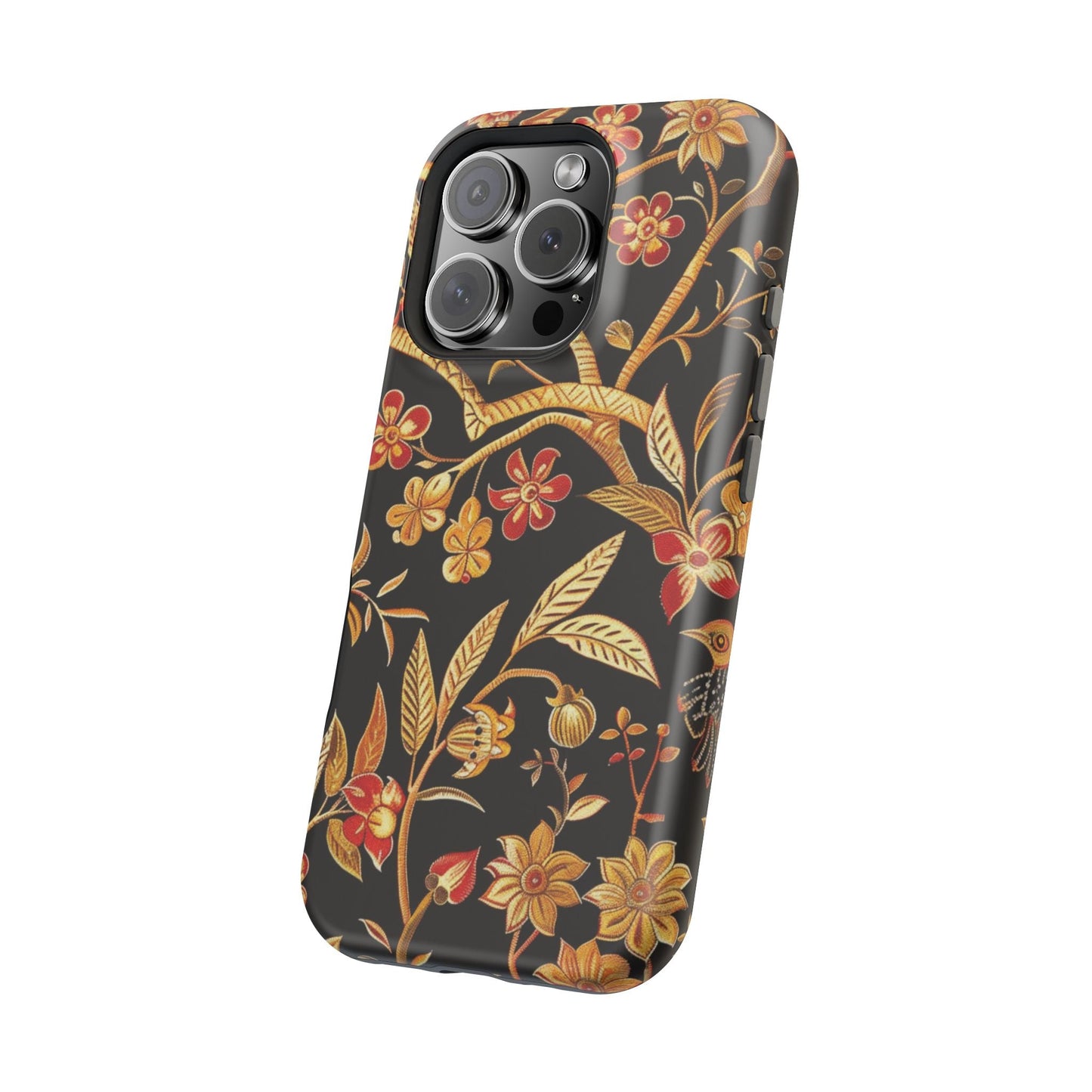 Floral Gold Vine Phone Case — Magnetic Impact - Resistant Case - DIGITAL X